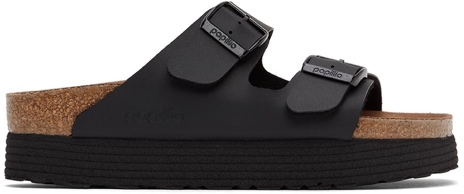 Birkenstock Black Papillio Arizona Sandals