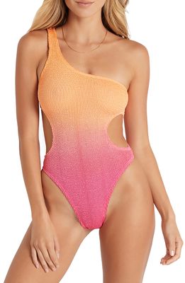 BOUND by Bond-Eye The Milan Cutout One-Piece Swimsuit in Sunset
