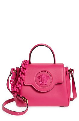 VERSACE La Medusa Small Handbag in Cerise-Oro Versace