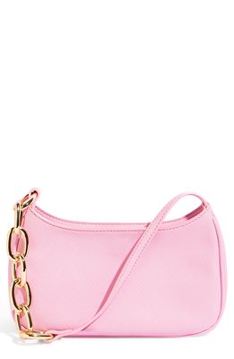 HOUSE OF WANT Newbie Vegan Leather Shoulder Bag in Light Pink