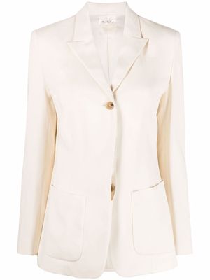 There Was One single-breasted blazer - Neutrals