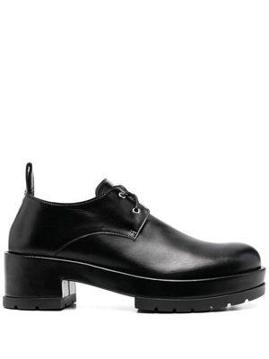 SAPIO block-heel Oxford shoes - Black