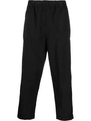 Barena straight-leg cotton trousers - Black
