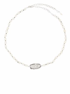 LOVENESS LEE Myia pearl necklace - Silver