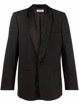 There Was One tuxedo tailored blazer - Black