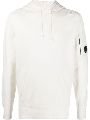 C.P. Company long-sleeve hoodie - Neutrals