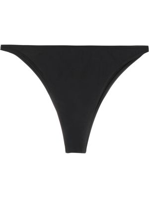 Daily Paper logo-print Brazilian bikini bottoms - Black