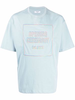 Opening Ceremony logo-print T-shirt - Blue
