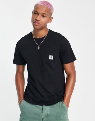 Element Basic Pocket T-Shirt in Black