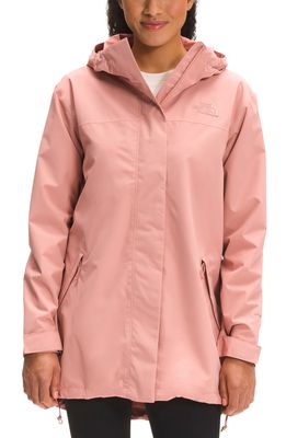 The North Face Voyage Waterproof Hooded Coat in Rose Dawn