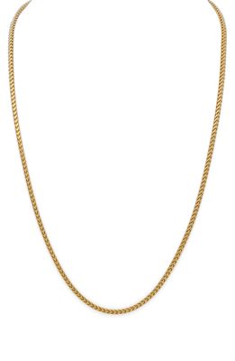 Stephanie Windsor Medium Franco 14K Gold Chain Necklace in Yellow