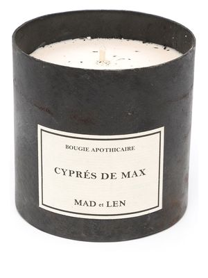 MAD et LEN Cypres de Max candle - Black
