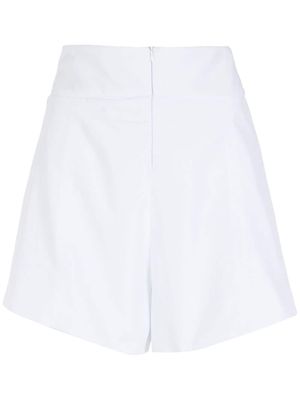 Andrea Bogosian high-waist shorts - White