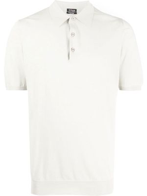 Kiton cotton polo shirt - Grey