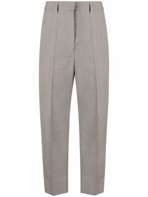 Lemaire high-rise tailored trousers - Grey