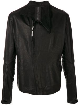 Isaac Sellam Experience asymmetric zip jacket - Black