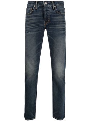 TOM FORD mid-rise straight-leg jeans - Blue