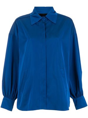 Andrea Bogosian Alix fitted-cuff shirt - Blue