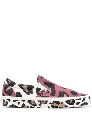 Vans animal print slip-on sneakers - Pink