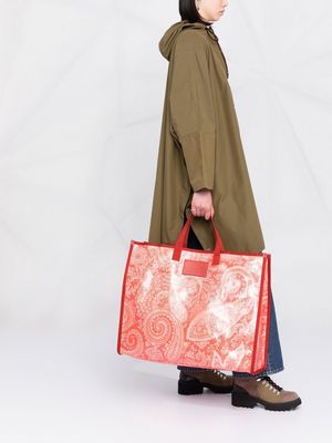 ETRO paisley-print tote bag - Orange