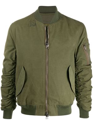 Readymade zipped bomber jacket - Green