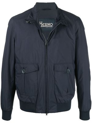 Herno zip-up bomber jacket - Blue