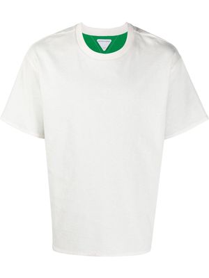 Bottega Veneta double-layer crew-neck T-shirt - White
