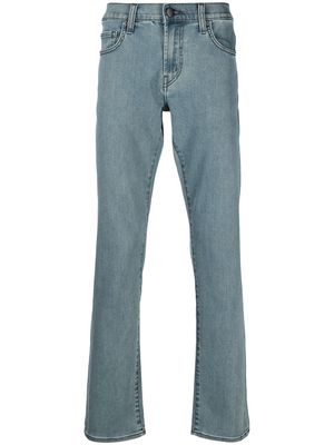 J Brand mid-rise slim-fit jeans - Blue