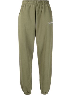 Sporty & Rich logo-print sweatpants - Green