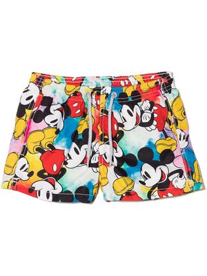 MC2 Saint Barth Kids Mickey Mouse-print swim shorts - Blue