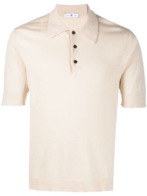 PT TORINO short-sleeve polo shirt - Neutrals