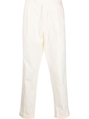 Caruso straight-leg tailored trousers - White