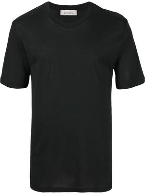 Laneus jersey-knit cotton T-shirt - Black