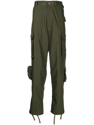 A BATHING APE® straight-leg cargo trousers - Green