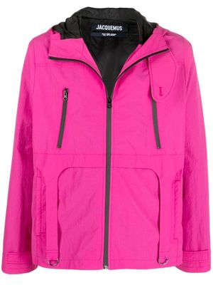 Jacquemus classic hood lightweight jacket - Pink