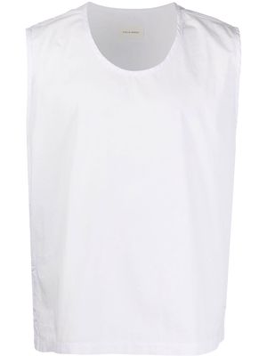 Craig Green sleeveless cotton T-shirt - White