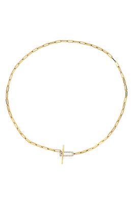 Bony Levy Varda Diamond Toggle Clasp Necklace in 18K Yellow Gold