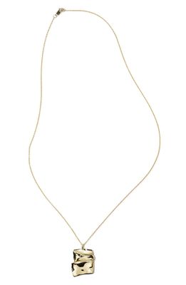 FARIS Perdu Pendant Necklace in Gold-Plate