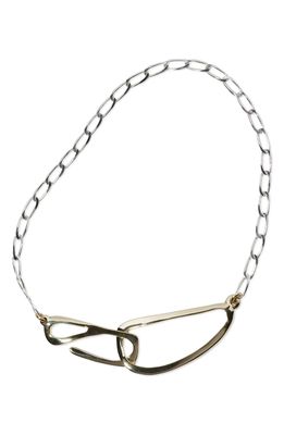 FARIS Jobu Chain Link Necklace in Gold-Plate