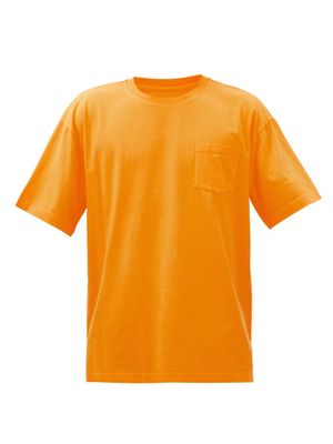 Winnie New York - Pima Cotton-jersey T-shirt - Mens - Orange