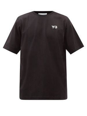 Y-3 - Ch1 Commemorative Cotton-jersey T-shirt - Mens - Black