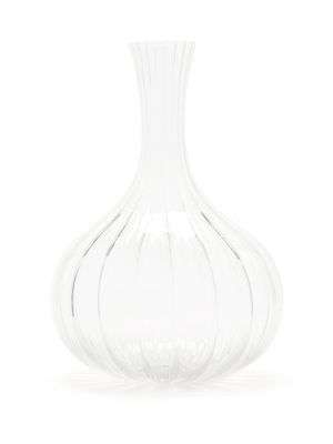 Atelier Du Vin - Lignes Glass Carafe And Stopper - Mens - Clear