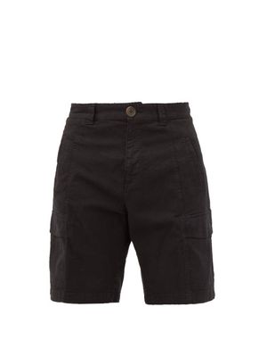 Winnie New York - Cotton-twill Cargo Shorts - Mens - Black