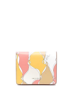 Emilio Pucci Losanghe print bifold wallet - Pink