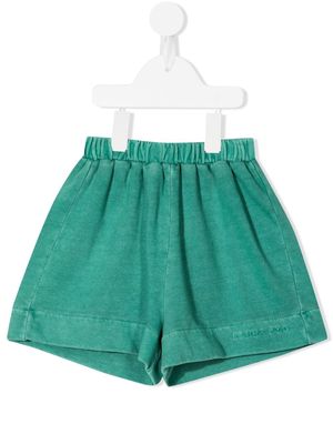 Rejina Pyo Miki organic cotton track shorts - Green