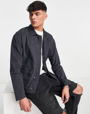 Only & Sons worker jacket in navy