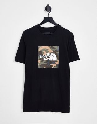 The North Face Boxed t-shirt in black