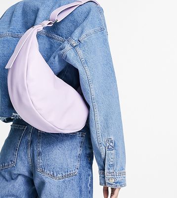 Glamorous Exclusive sling tote bag in lilac-Purple