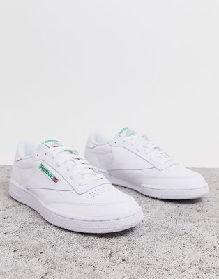 Reebok Club c 85 sneakers in white ar0456