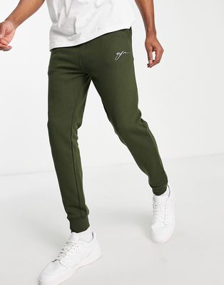 Good For Nothing Signature sweatpants in khaki-Green
